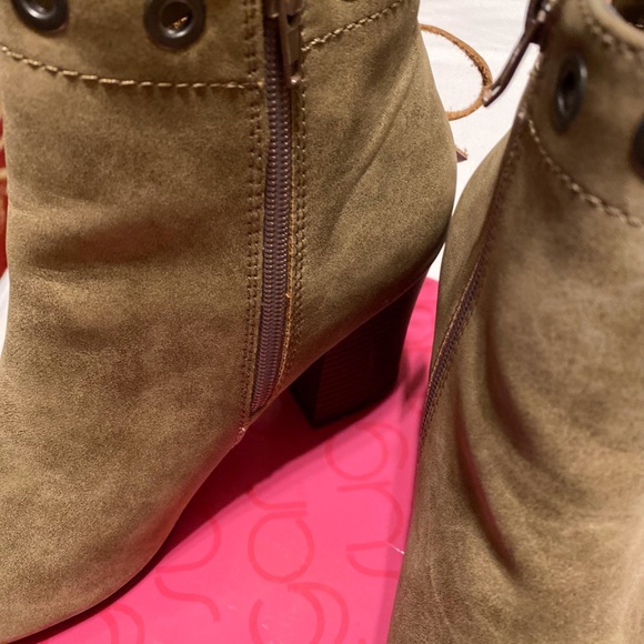 👢Sugar Ankle Peep Toe Booties - Picture 6 of 8